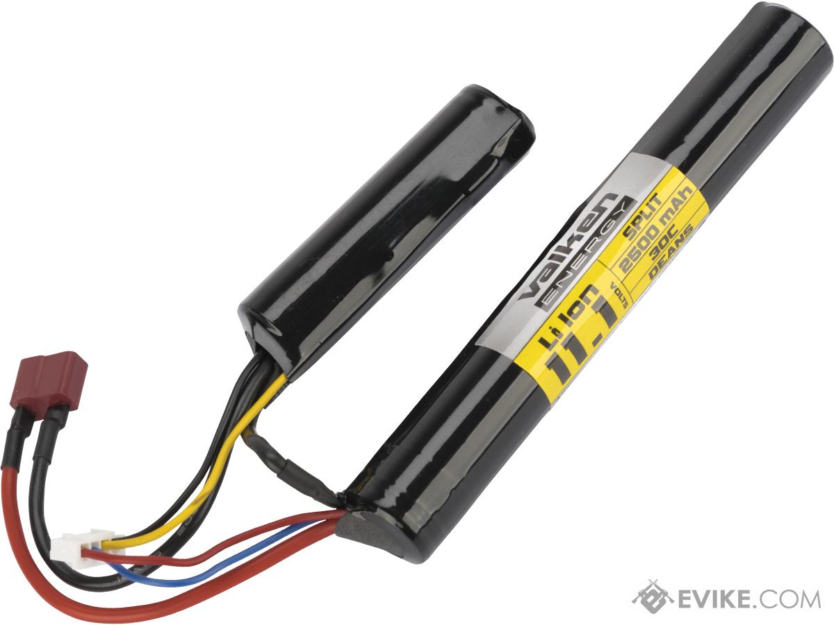 Valken Energy Rechargeable High Output Li-Ion Battery (Type: 11.1v 2500mAh Split / Deans)