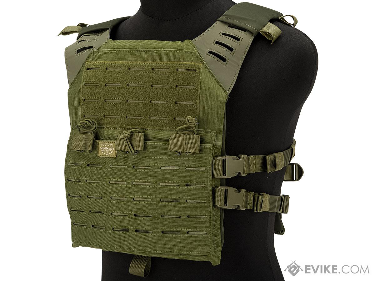 Valken Laser Cut Compact Plate Carrier (Color: OD Green)