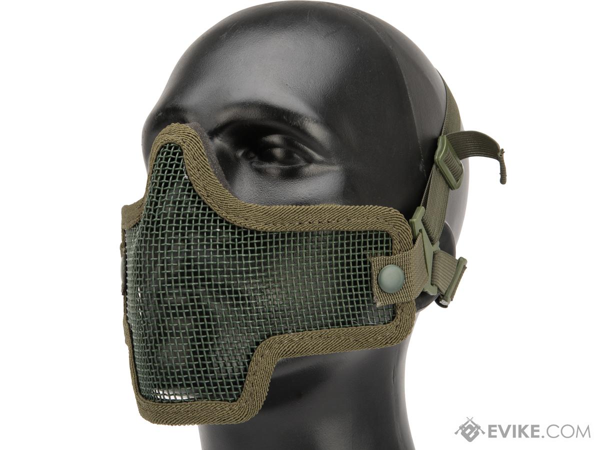 Valken Kilo 2G Mesh Half Face Mask (Color: OD Green)