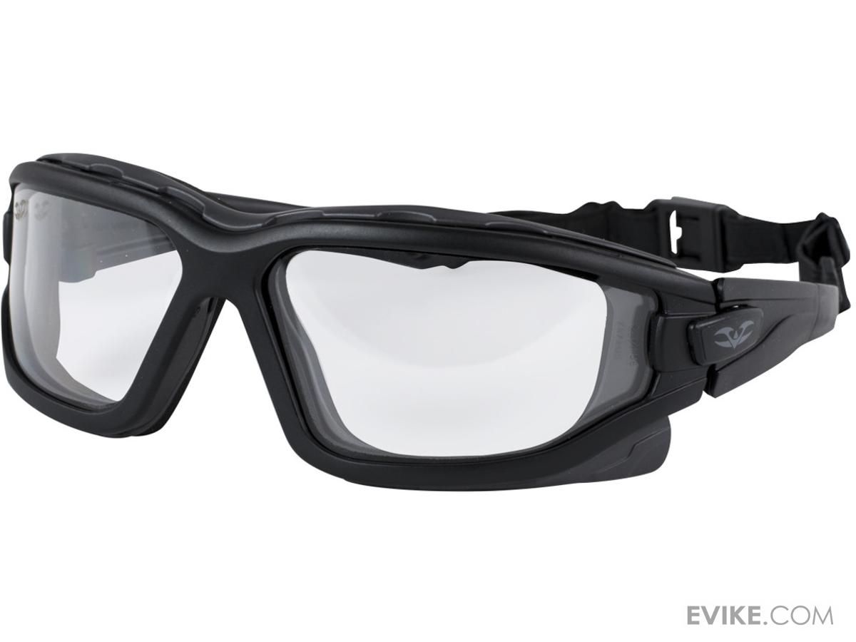 Valken Tactical Zulu Slim Fit Tactical Goggles (Color Black / Clear