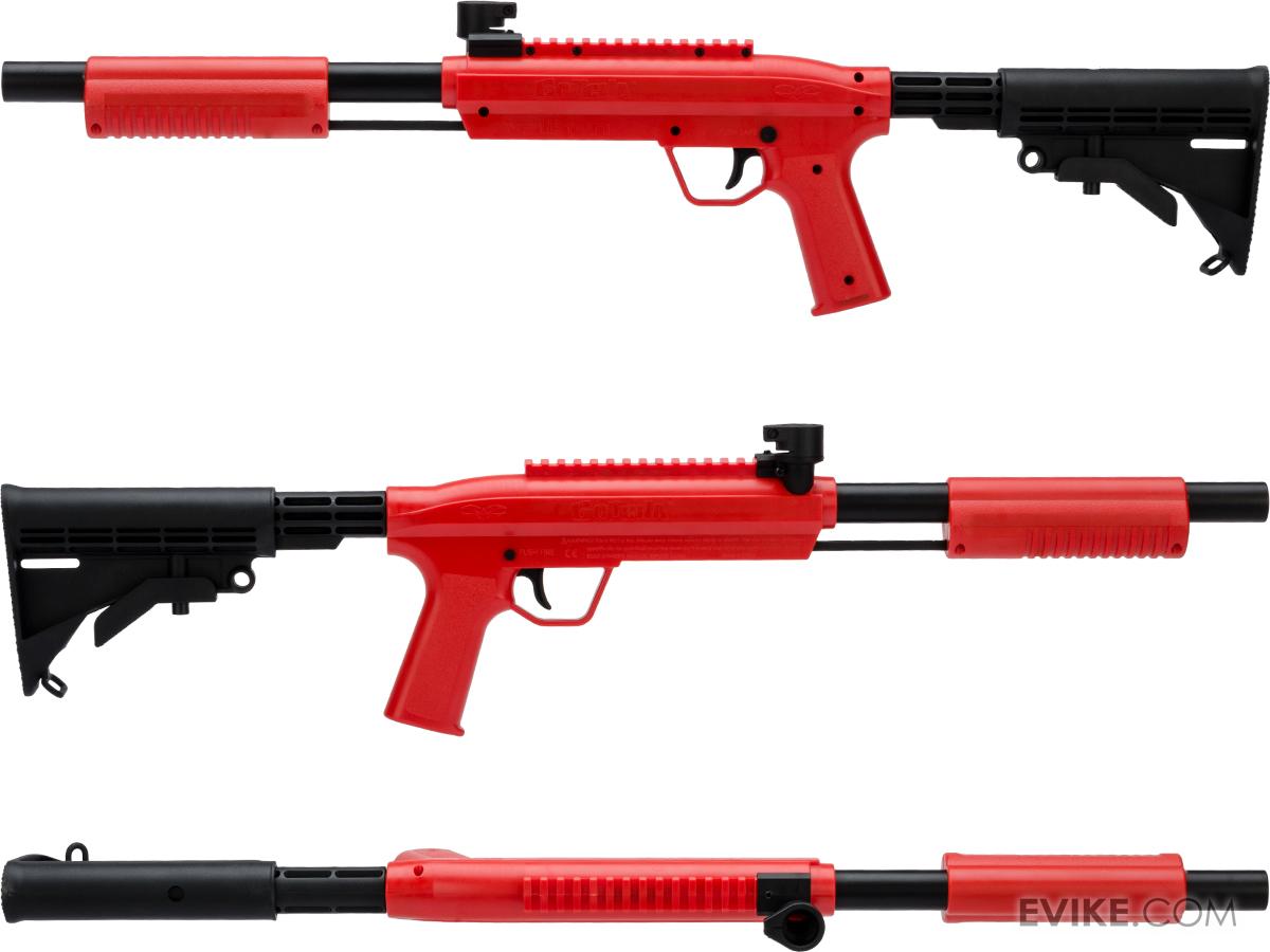 Valken GOTCHA Shotgun Paintball Marker (Color Red / Tactical), MORE
