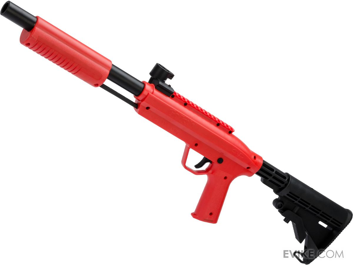 Valken GOTCHA Shotgun Paintball Marker (Color Red / Tactical), MORE