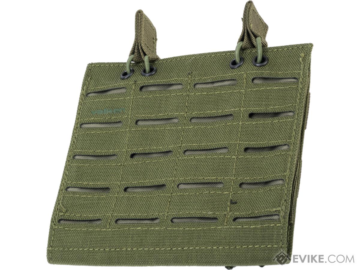 Valken Laser Cut Double Rifle Magazine Pouch (Color: OD Green)