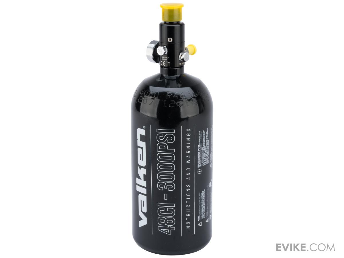 Valken Paintball 48/3000 HPA Air Tank with DOTTC SLP Regulator