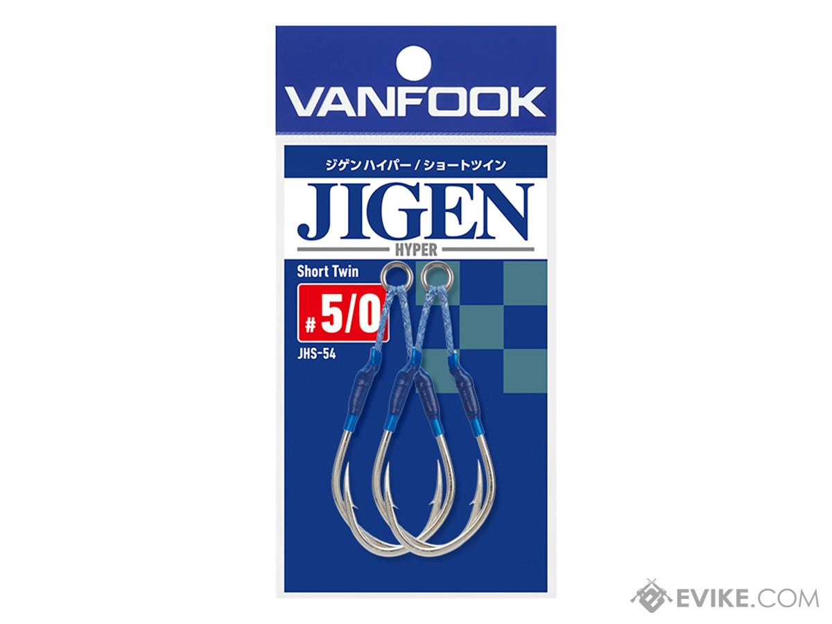 Vanfook Jigen Hyper Series Twin Assist Fishing Hook (Size: #4/0