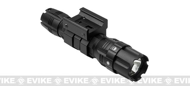 NcStar / VISM Pro-Series 250 Lumen Flashlight with Weaver / 20mm Rail Mount