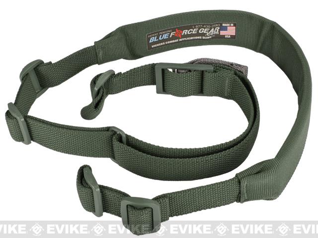 Blue Force Gear 2 Point Padded Vickers Combat Applications Sling (Color: OD Green)