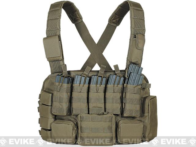 Voodoo Tactical MOLLE Tactical Chest Rig (Color: OD Green)