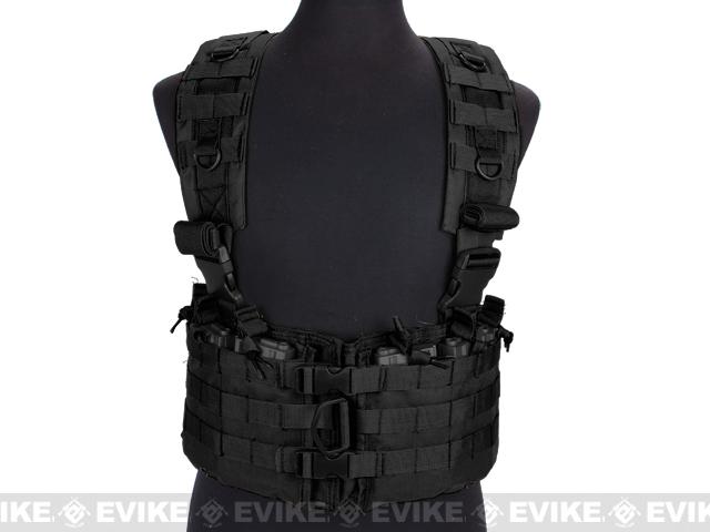 NcStar AR-15 M16 Type Chest Rig (Color: Black)