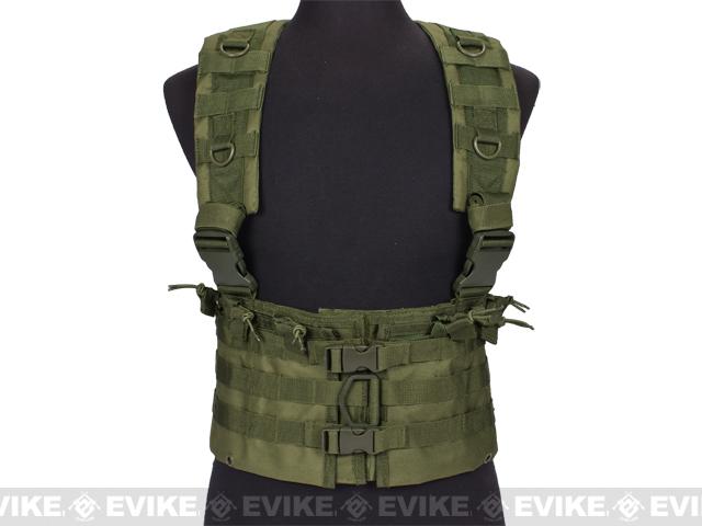 NcStar AR-15 M16 Type Chest Rig (Color: OD Green)