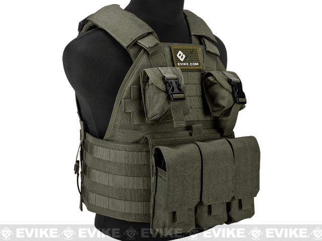 Emerson Compact High Speed Plate Carrier (Color: Ranger Green