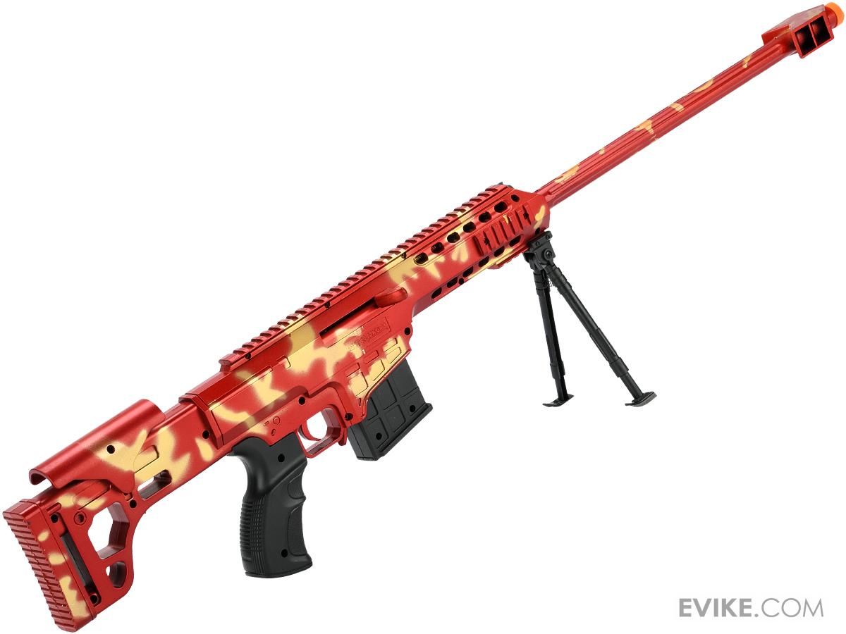 ASP C11 Mini Single Shot Spring Powered Airsoft Rifle (Color Red / 730mm), Airsoft Guns, Air