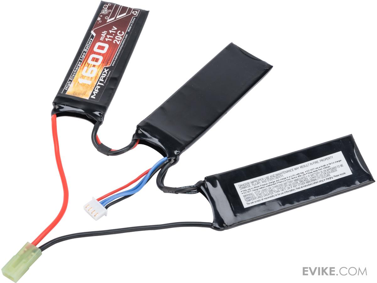 Matrix High Performance 11.1V TriCell Type Airsoft LiPo Battery