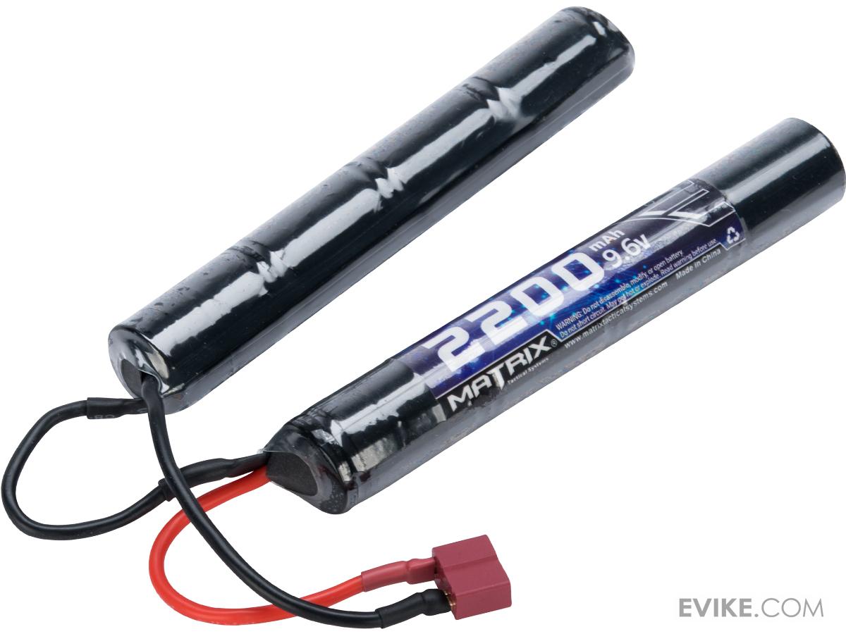 Matrix High Output Butterfly Type Airsoft NiMH Battery (Configuration 9.6V / 2200mAh / Standard