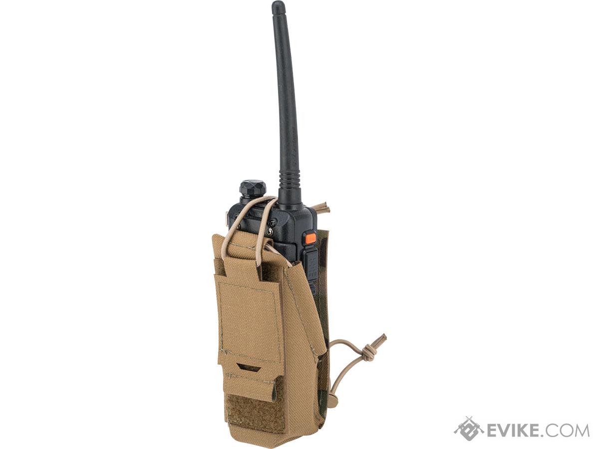 Beez Combat Systems Baofeng Radio Pouch w/ GRIDLOK (Color: Coyote Brown)