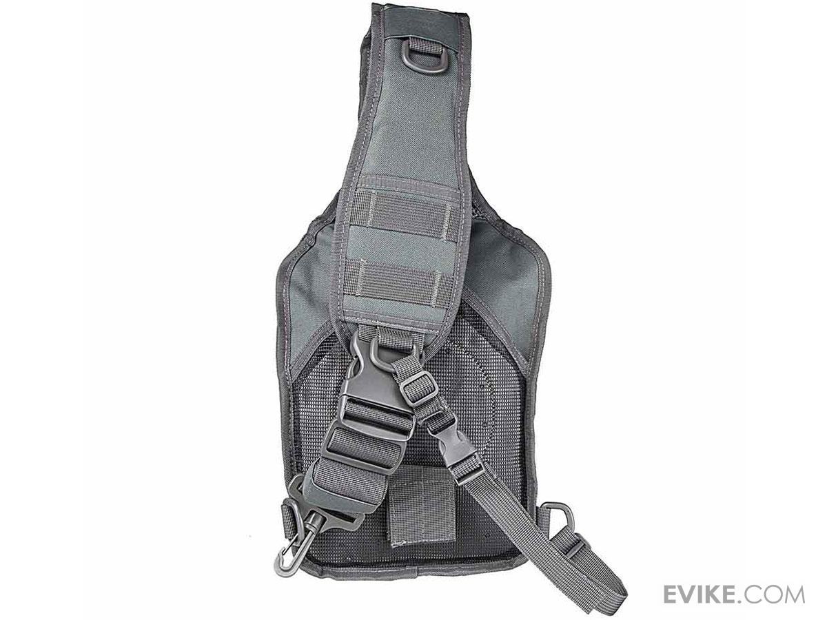 VISM / NcStar Shoulder Sling Utility Bag (Color Urban Grey), Tactical