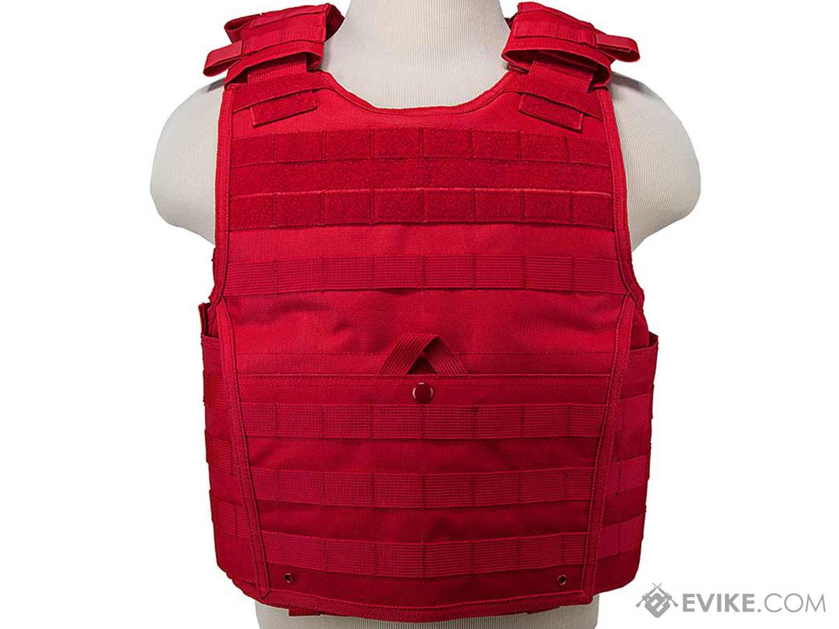 VISM / NcStar Expert Plate Carrier Vest (Color: Red)