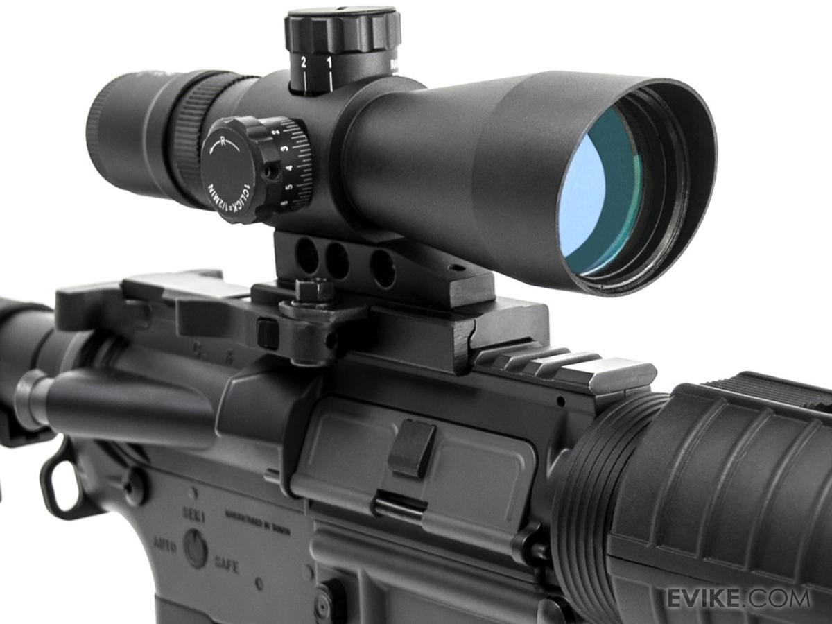 NcStar STP3942GV2 Mark III GEN II 3-9X42 Tactical P4 Reticle Rifle Scope 