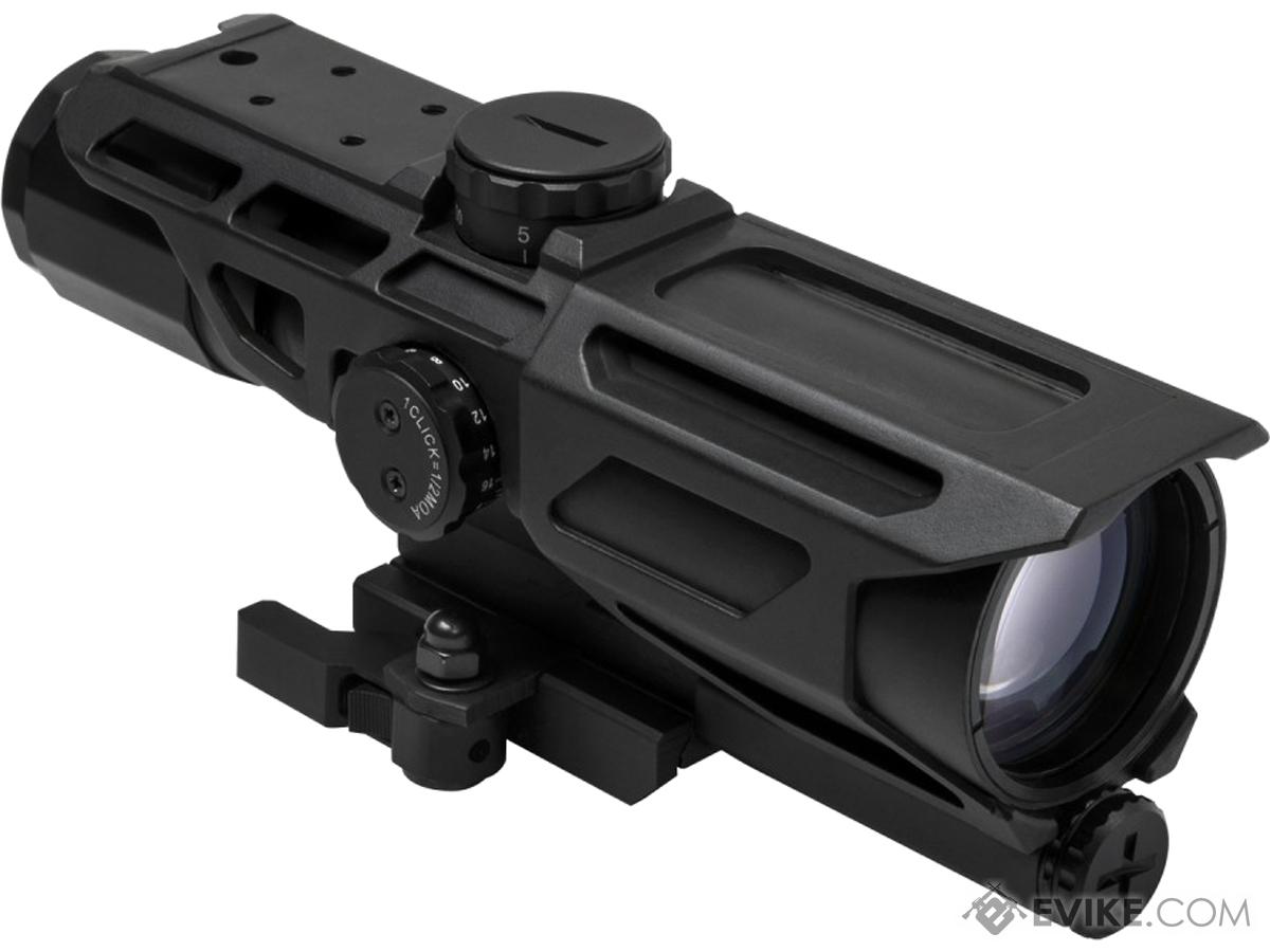 VISM by NcStar Mark III Tactical Gen3 3-9x40 Red & Blue Illuminated Variable Scope (Reticle: Mil-Dot / Black)