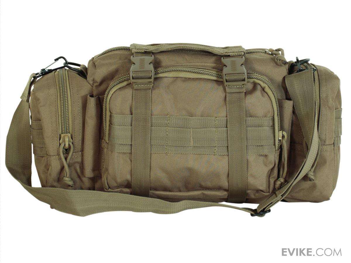 Voodoo Tactical Enlarged 3-Way Deployment Bag (Color: Coyote