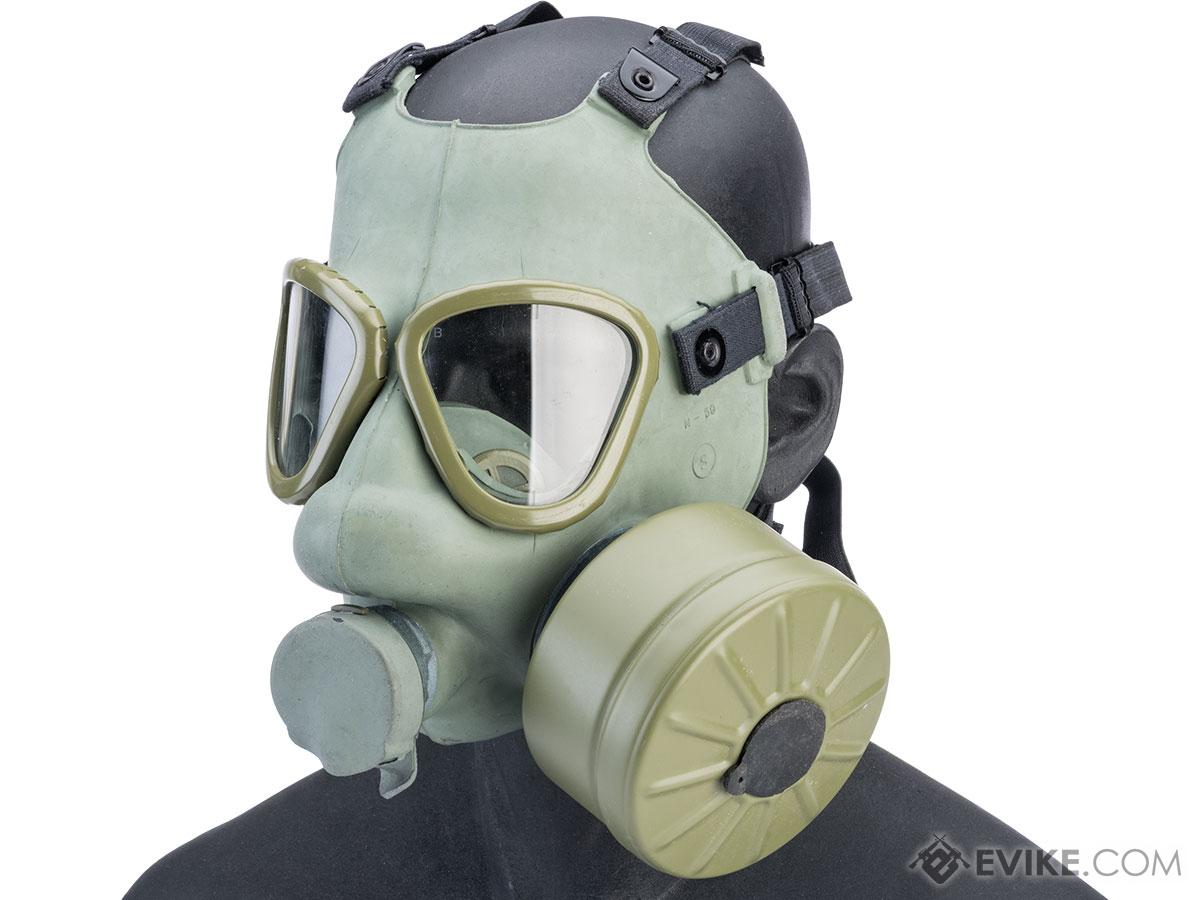 Surplus Yugoslavian M1 Gas Mask w/ Filter, Tactical Gear/Apparel, Masks