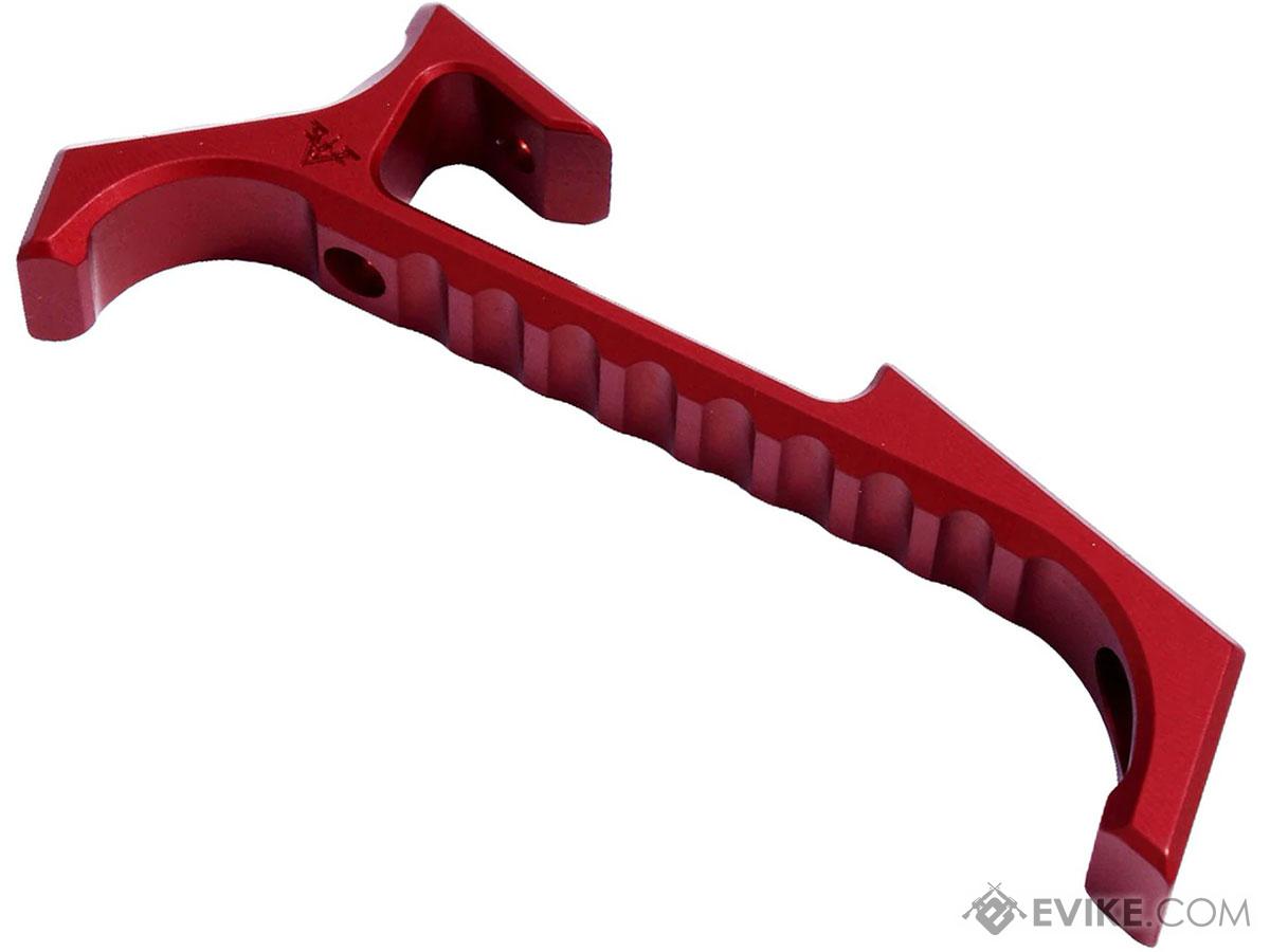 Vendetta Precision VP-23 CNC Aluminum Grip for M-LOK & KeyMod Handguards (Color: Anodized Red)