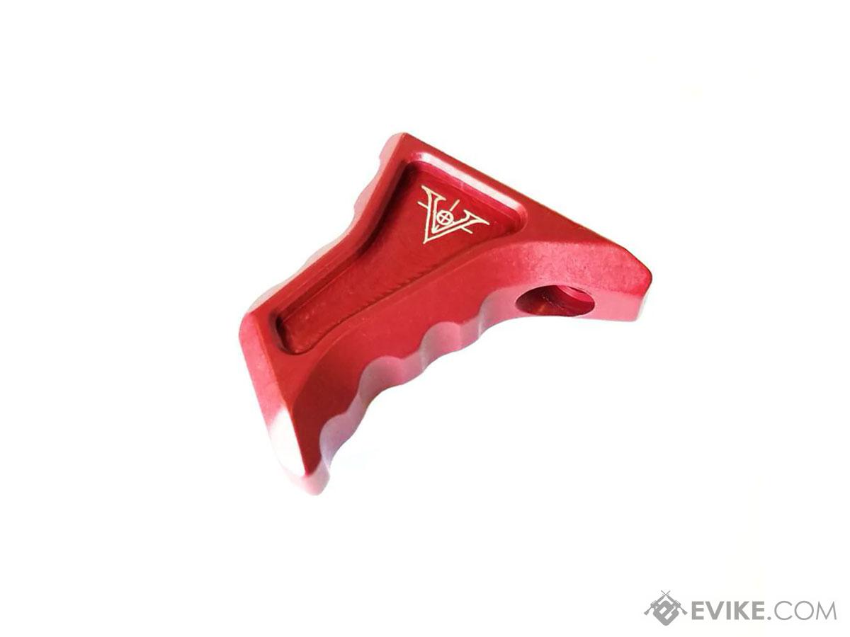 Vendetta Precision VP-24 CNC Aluminum Hand Stop for M-LOK & KeyMod Handguards (Color: Anodized Red)