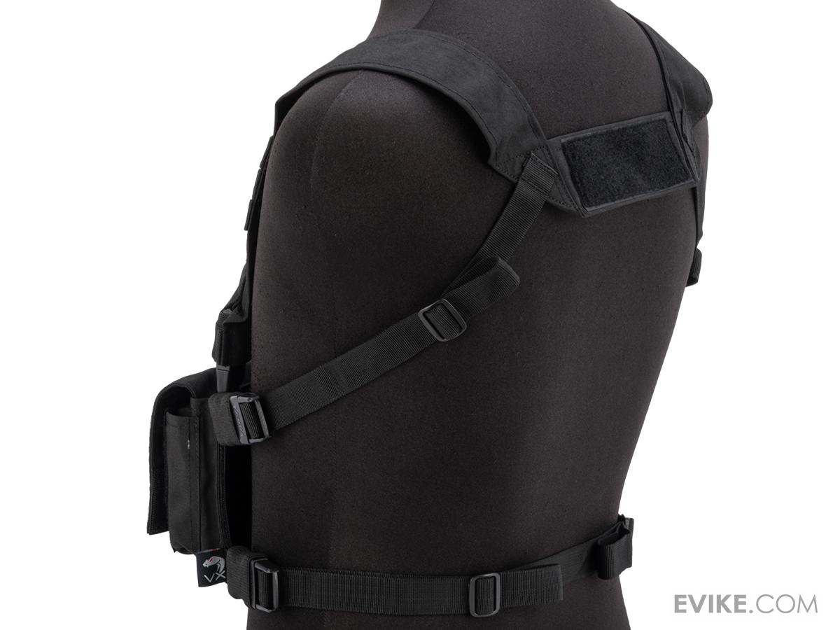 Viper Tactical VX Buckle Up Utility Chest Rig (Color Black), Tactical