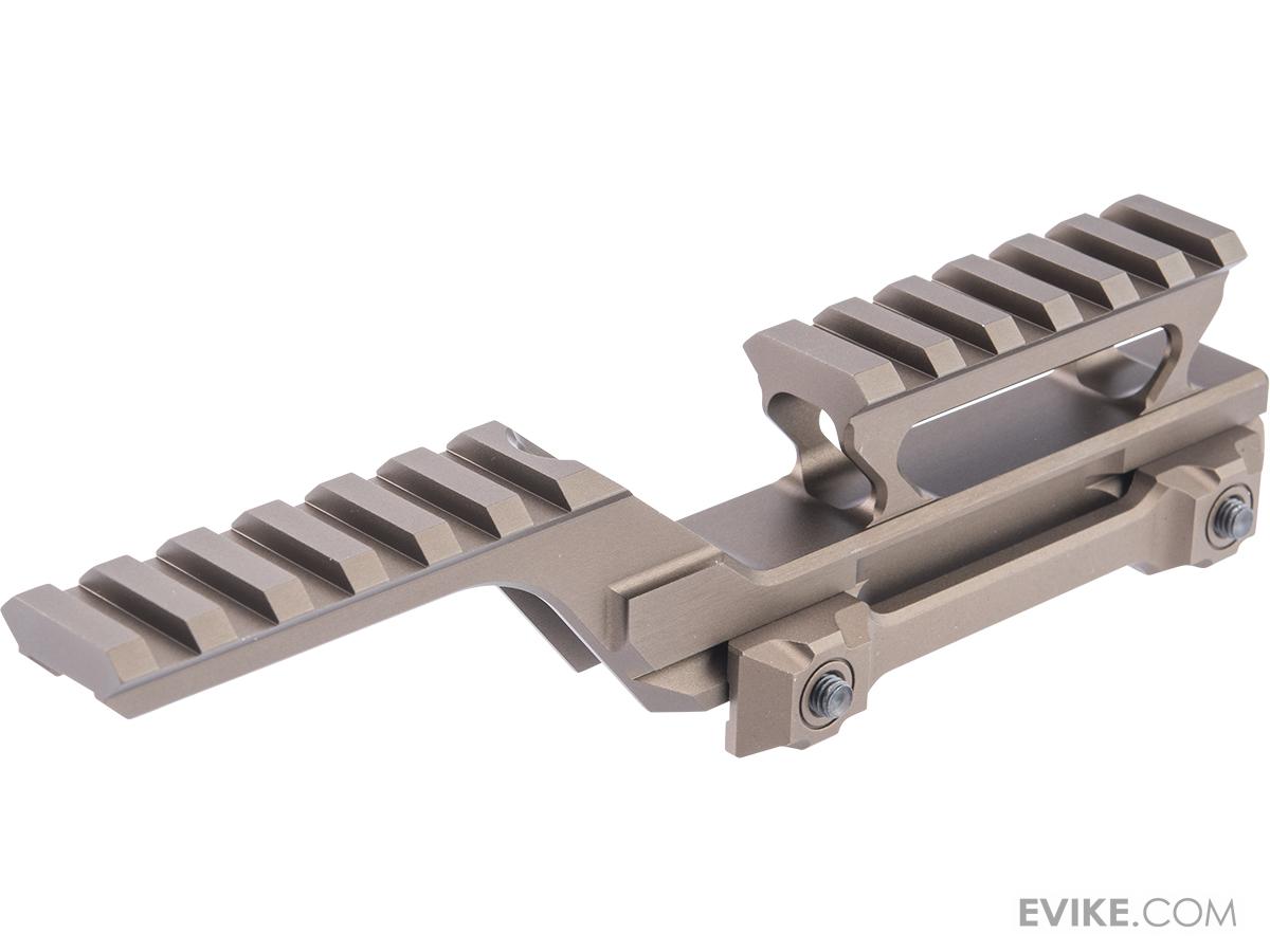 WADSN Double 6 Slot Picatinny / 1913 Riser Mount (Color Dark Earth