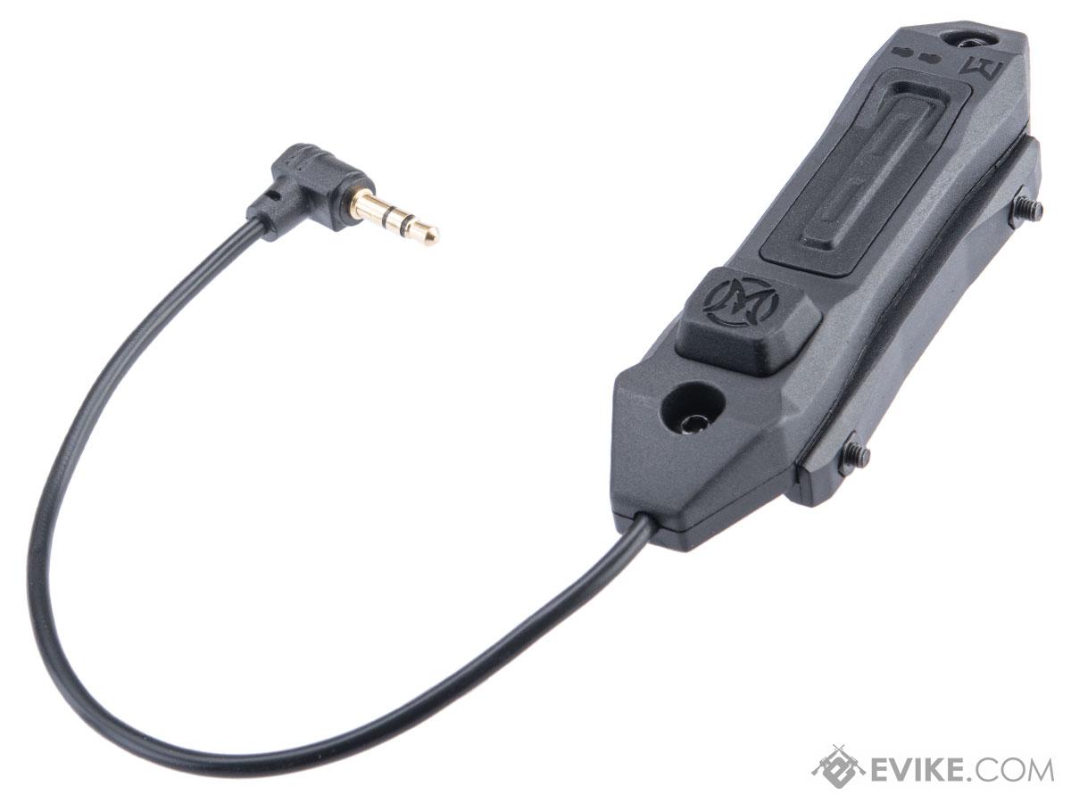 Night Evolution Dual Function Remote Pressure Switch for PEQ Laser Units (Color: Black / 3.5mm Plug)