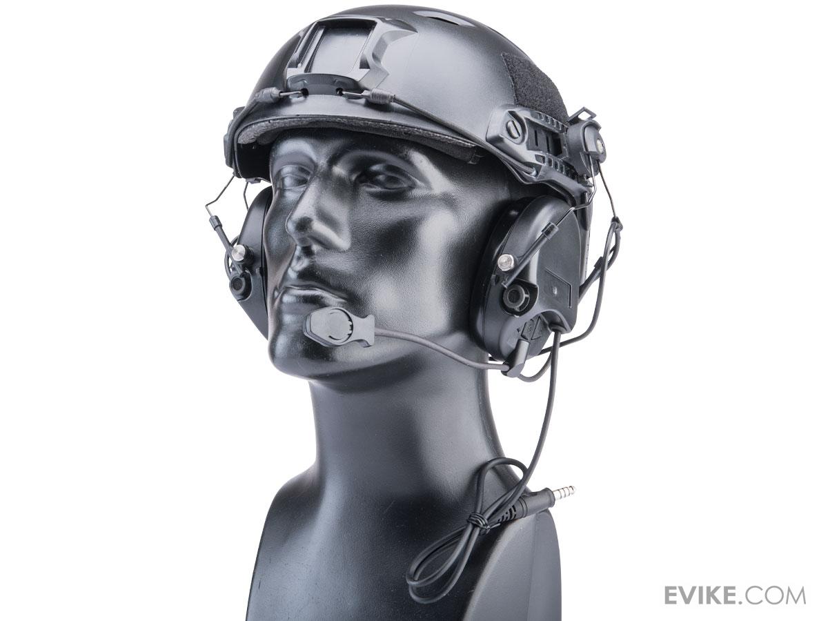 Z-Tactical ZCOMTAC IV In-Ear Headset - Tan, Tactical Gear