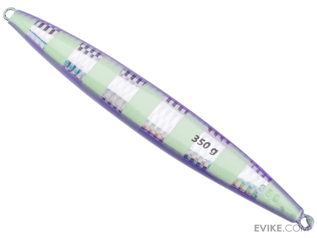 West Coast Jiggers HD Unrigged Fishing Jig (Color PurpleSilver / 350g