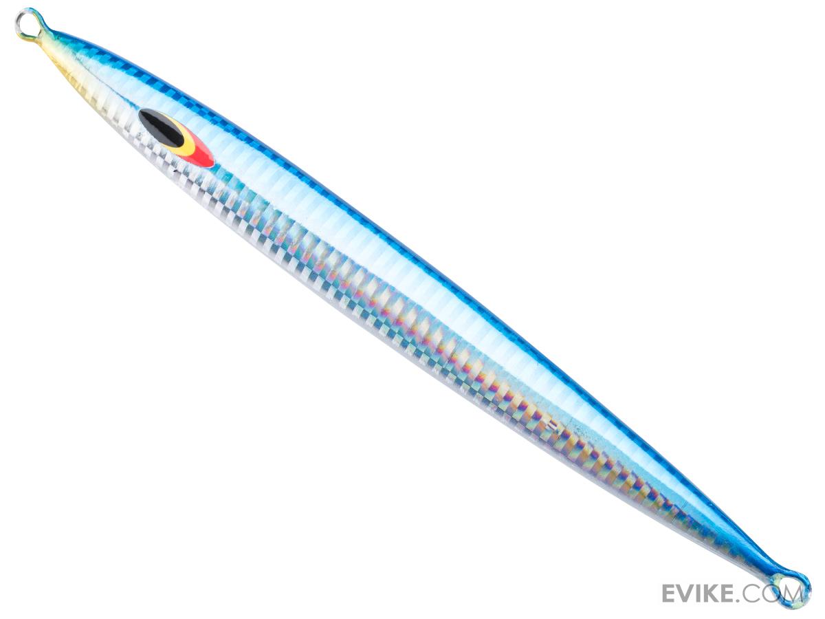 West Coast Jiggers HD Unrigged Fishing Jig (Color Blue & Silver / 200g