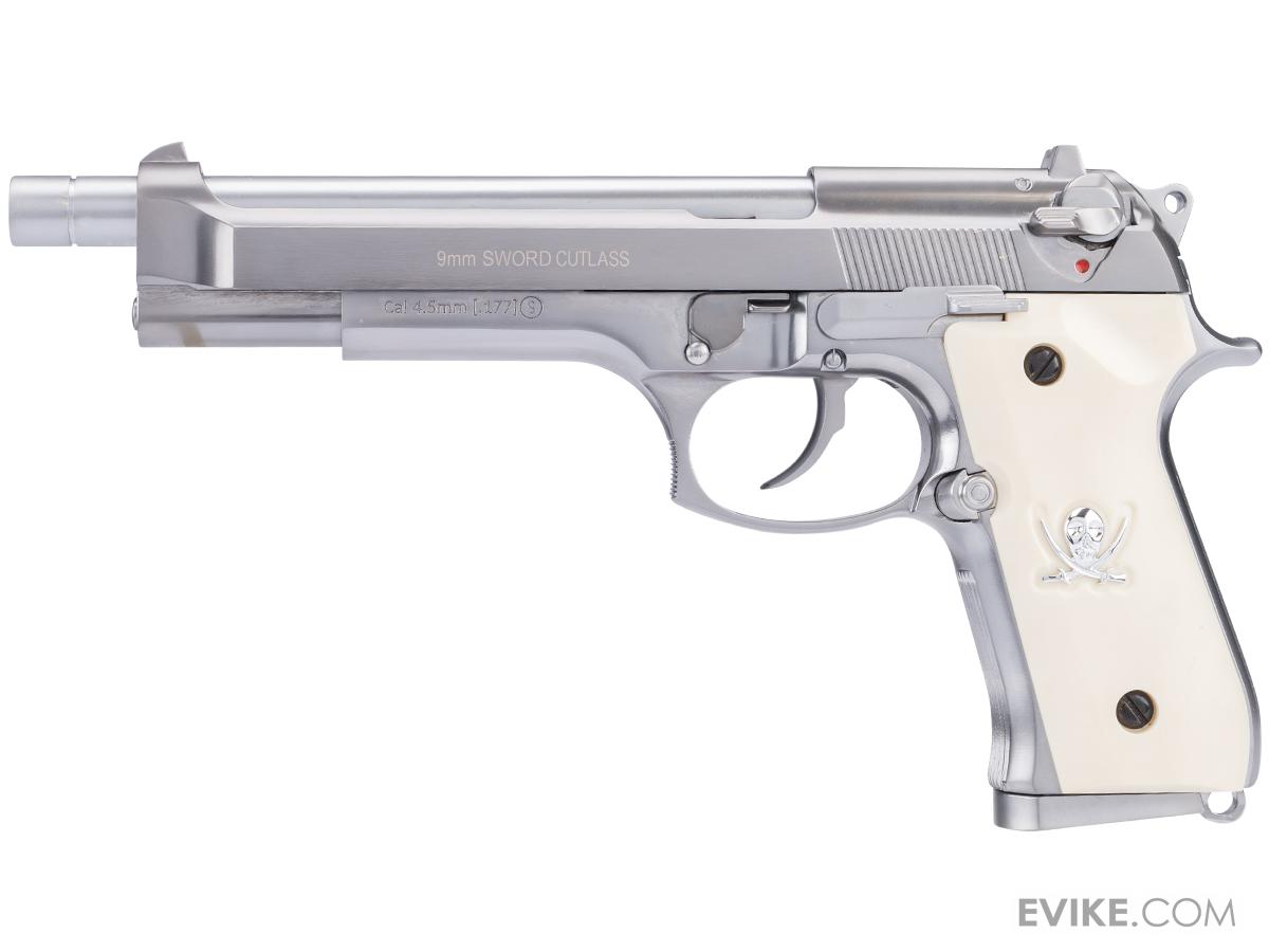 【即購入ok】SWORD CUTLASS ガスブローバックガン　ver1 WE-Tech M92 Sword Cutlass 4.5mm CO2 Powered Gas Blowback Airgun