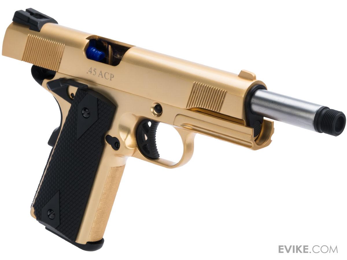 WEUSA Metal 1911 Railed Frame Heavy Weight Airsoft Gas Blowback Pistol