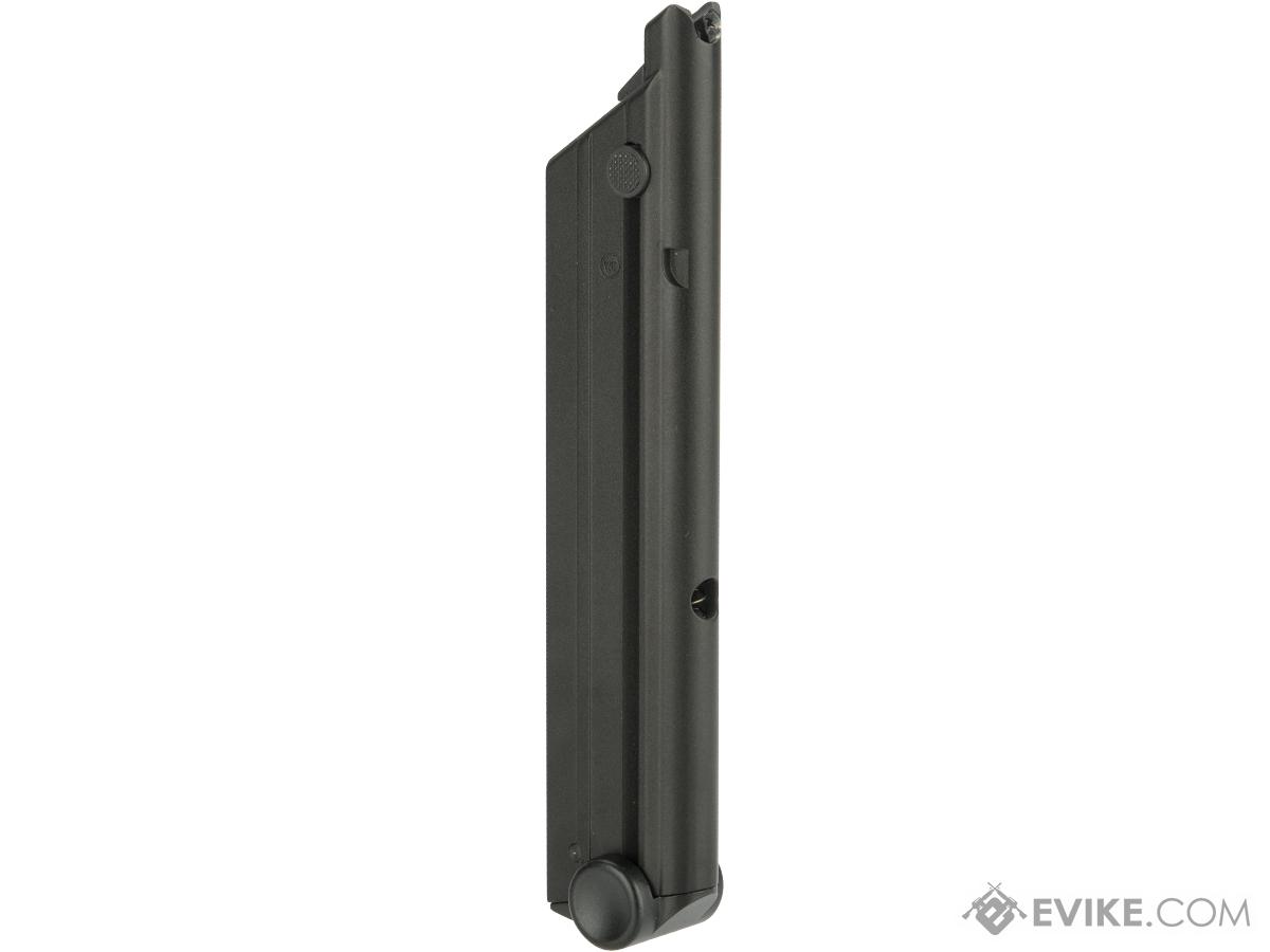 WE Spare Magazine for P08 / Luger Series Airsoft Gas Blowback (Color: Black)