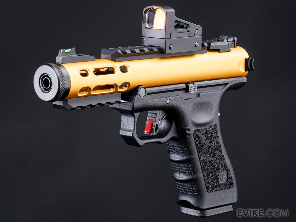 WE-Tech Galaxy Select-Fire Gas Blowback Airsoft Pistol (Color: Gold / Standard / Gun Only)