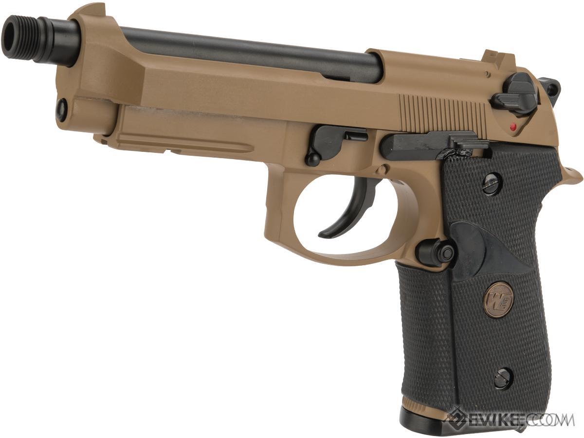 WE Tipo M9A1 Pistola airsoft Full Metal Blowback Gas - Armas de