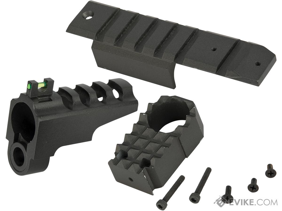 WE-Tech Front Sight for Dragon / CQB Master Alpha Series Airsoft GBB Pistols-Black A Version