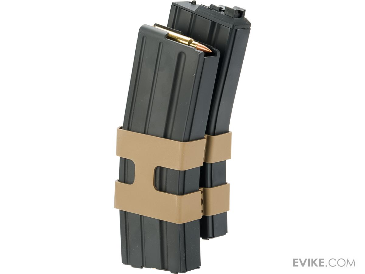 WE-Tech M4 / M16 Open Bolt 80rd Green Gas High Capacity Double