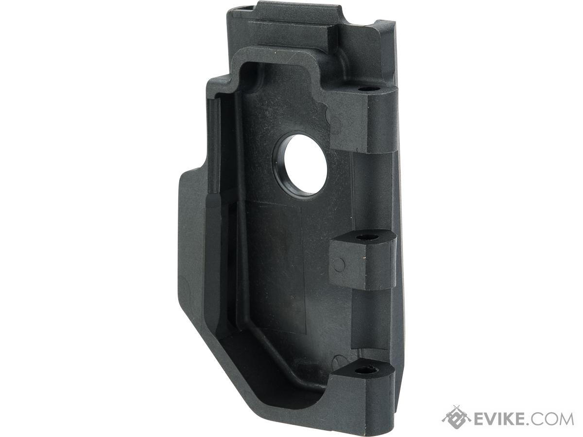 WE-Tech Reinforced Replacement Stock Hinge Connection Plate for CO2 SCAR GBB Rifles (Color: Black)