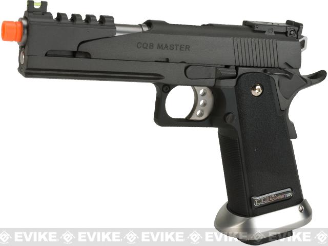 WE-Tech CQB Master Alpha Hi-CAPA Gas Blowback Pistol w/ Two Mags (Package: Pistol Only)