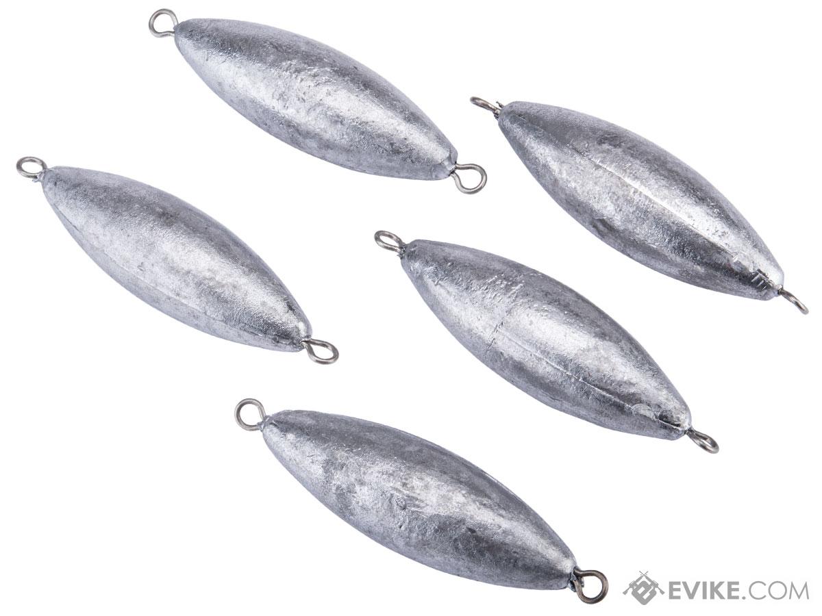 Battle Angler Double Ring Torpedo Lead Weight Sinker (Size: 10oz / Pack of 5)