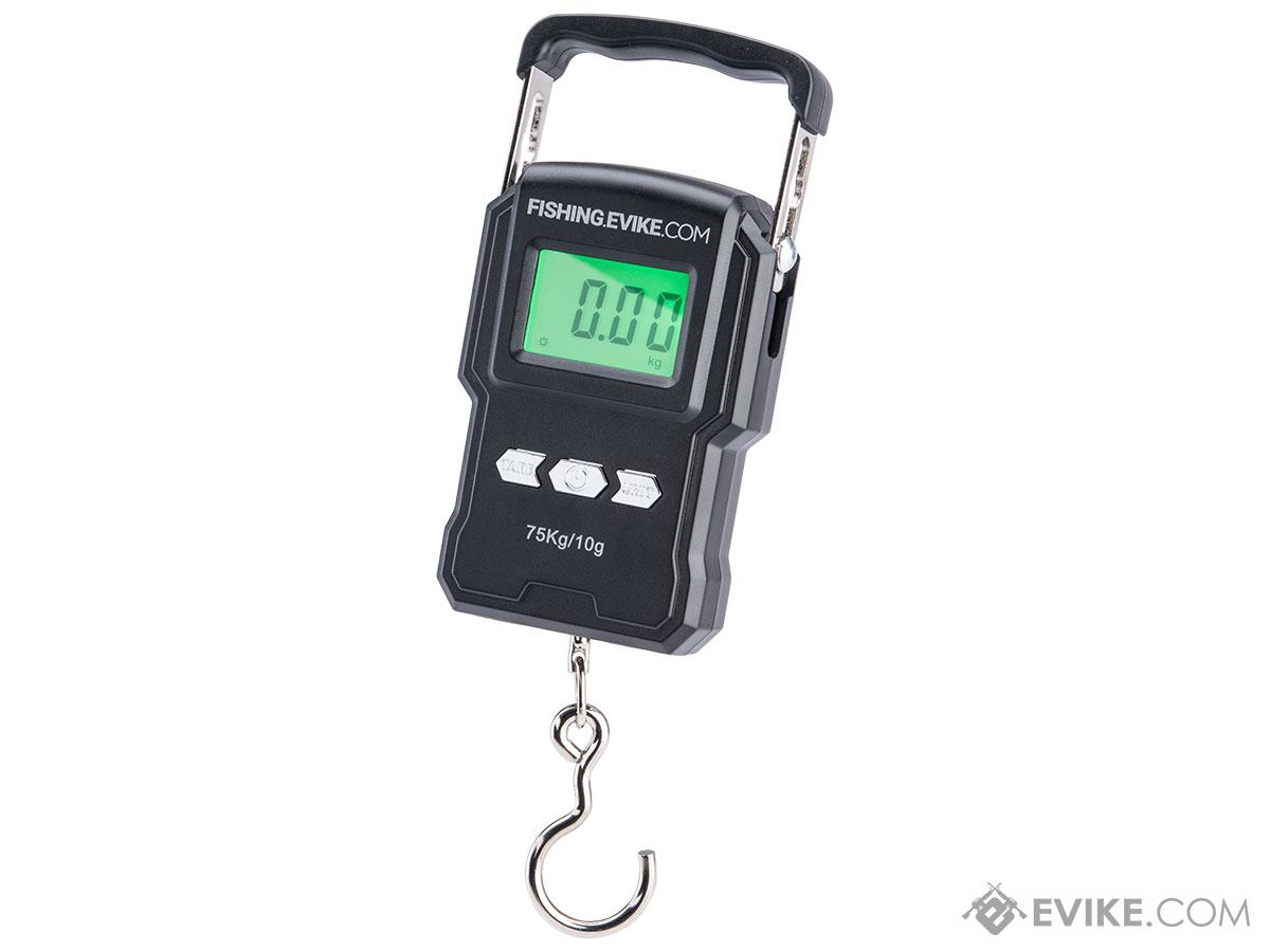 Fishing.Evike Electronic Digital Fish Scale w/ Measuring Tape