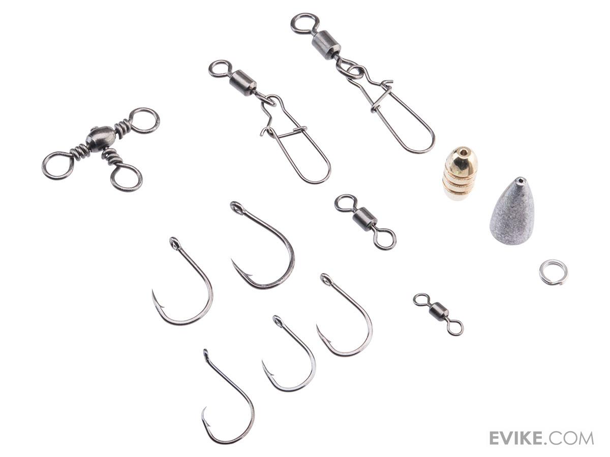 FISHING.EVIKE 115 Piece Fishing Accessory Set, MORE, Fishing, Box and