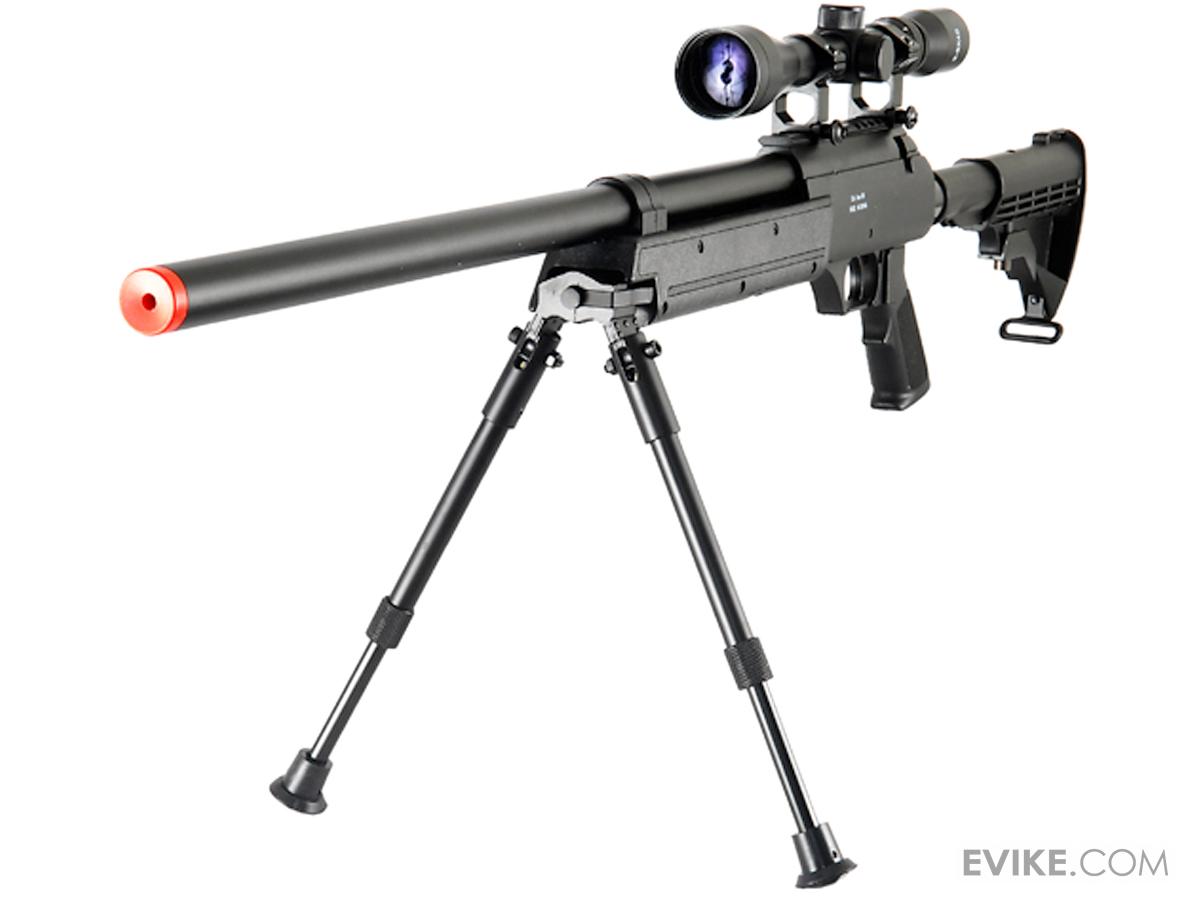 Metal Folding Bipod for WELL MB06 and MB13 Series Airsoft Sniper Rifles