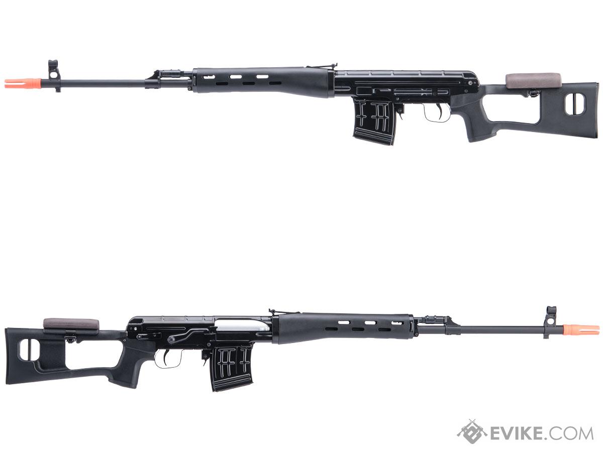 WETech SVD Airsoft Gas Blowback Sniper Rifle (Type Polymer Stock and