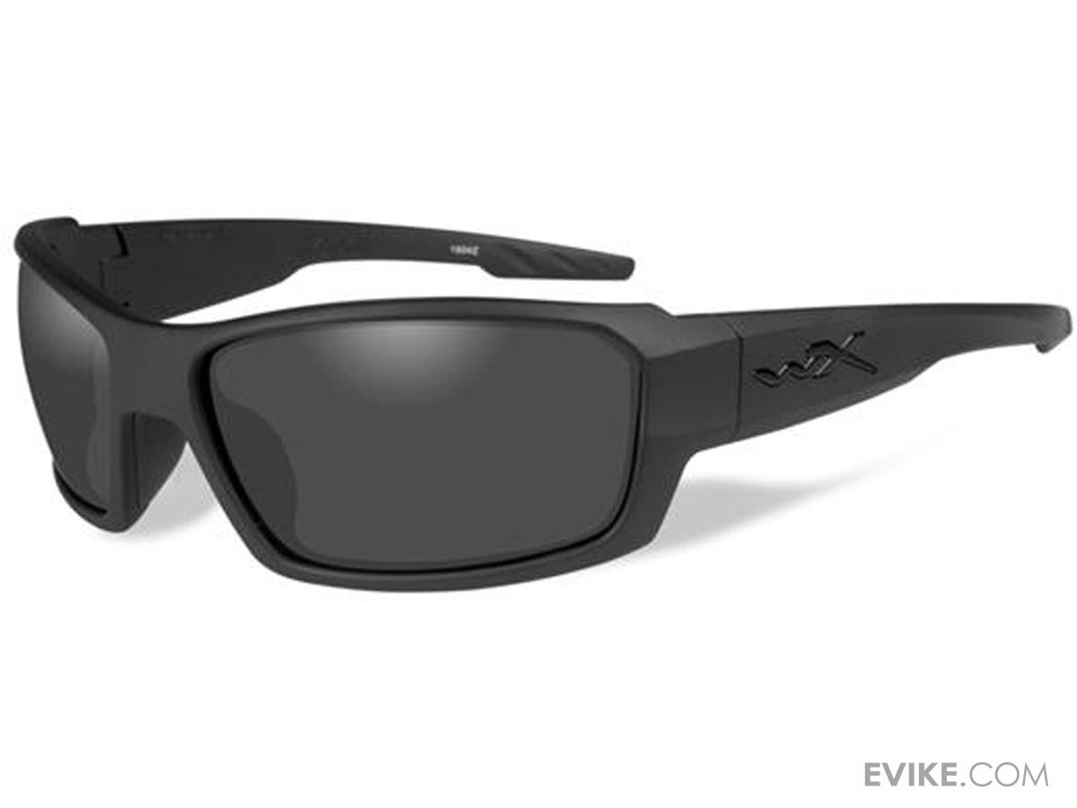 Wiley X Rebel Sunglasses (Color Matte Black Frame w/ Grey Lens