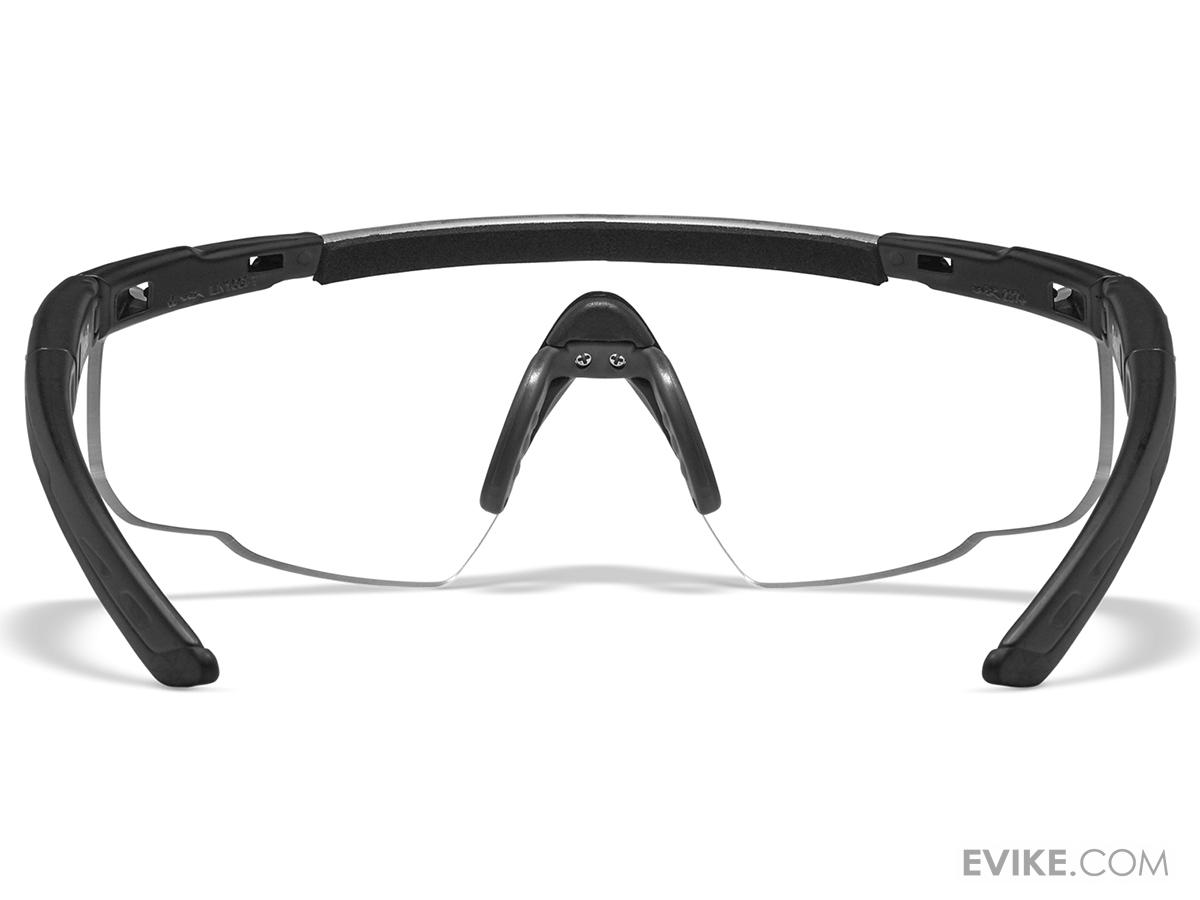 Wiley X Saber Advanced Ballistic Shooting Glasses (Model Matte Black w