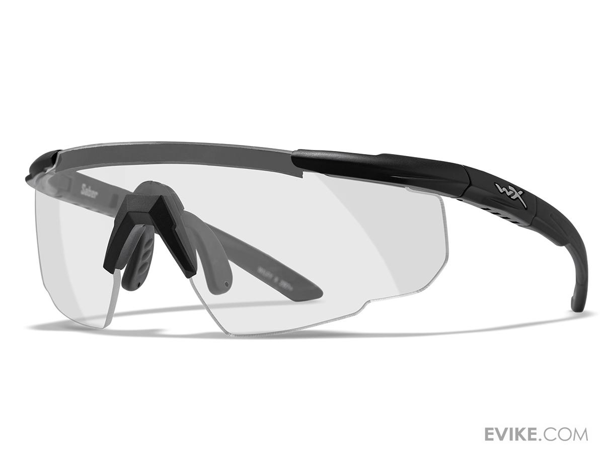 Wiley X Saber Advanced Ballistic Shooting Glasses (Model Matte Black w